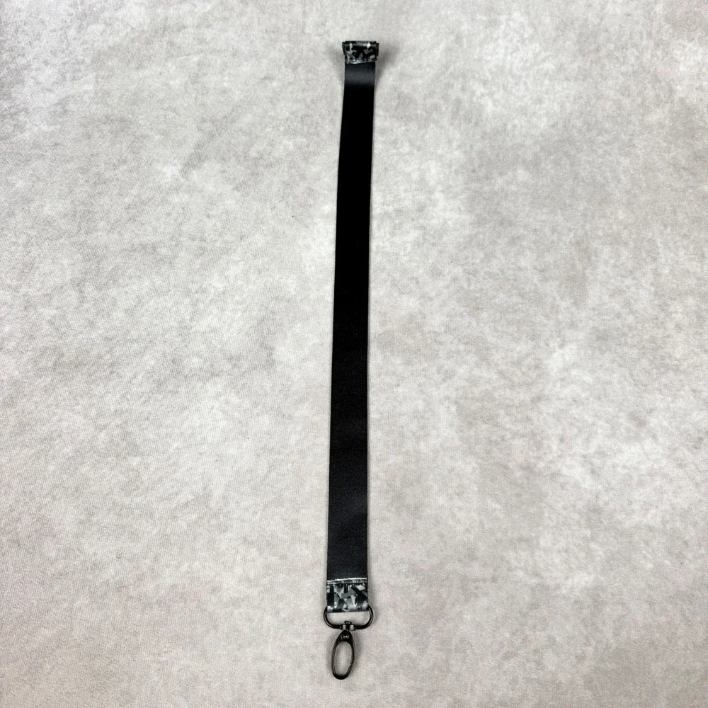 Glock Perfection Lanyard Grey Black Camo Silhouette Neck Strap Key Chain Clip